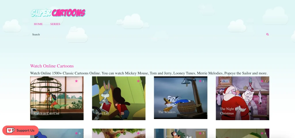 Watch cartoons online