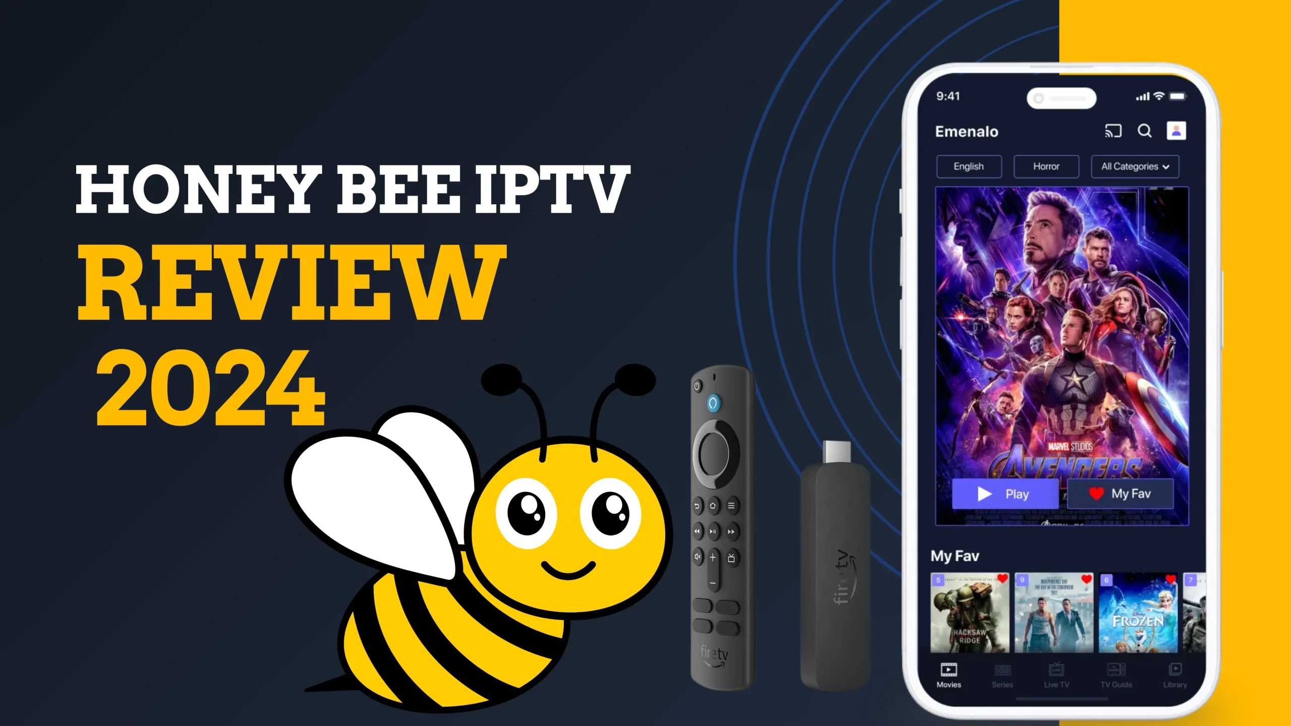 honey bee iptv